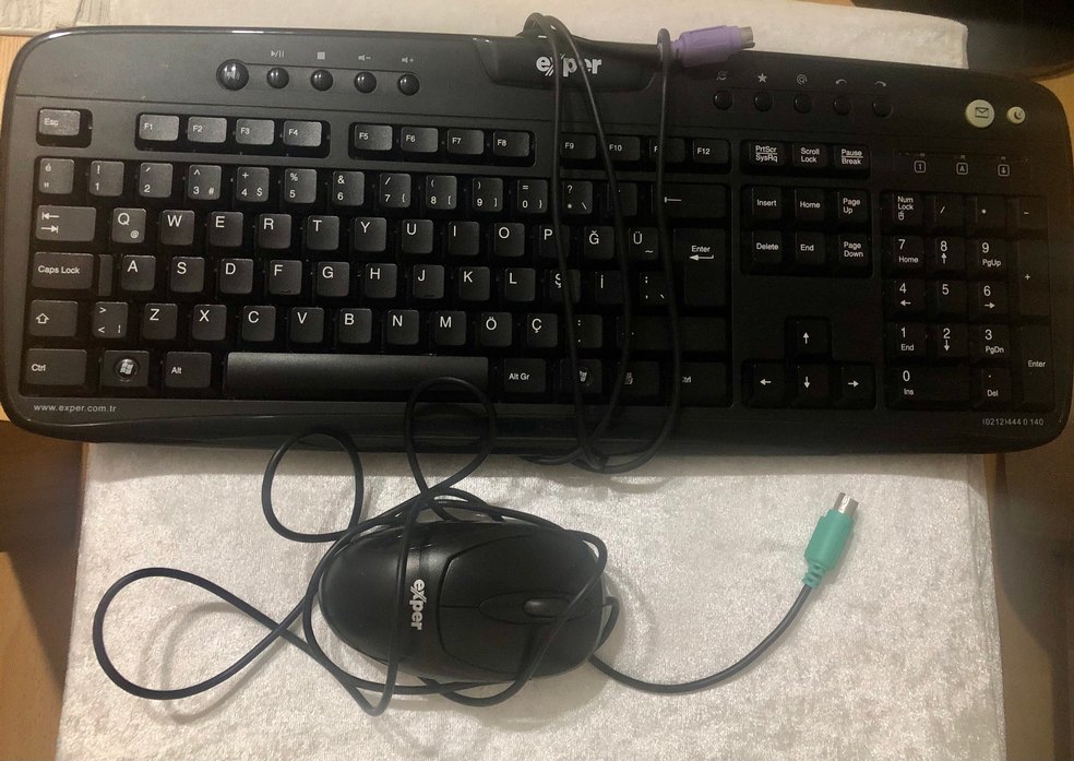 Exper PS/2 Klavye Mouse Set - Görsel 2