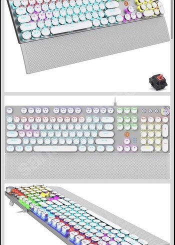 Lenovo Lecoo KG1102 USB Kablolu Mekanik Gaming Klavye - Görsel 4