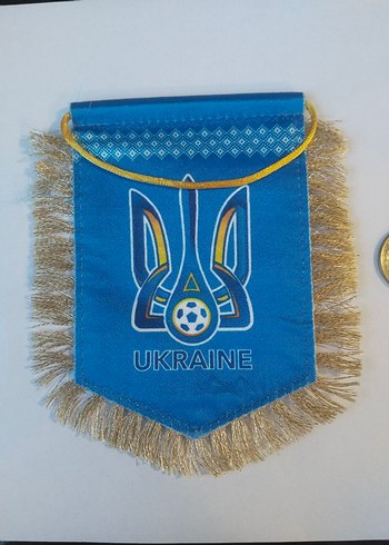 Mavi Ukrayna  küçük flama bayrak - Görsel 2