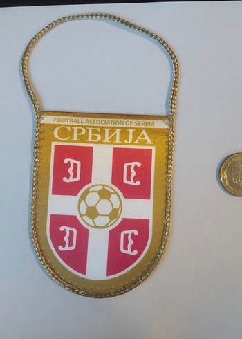 Sırbistan futbol federasyonu bayrak flama küçük - Görsel 2