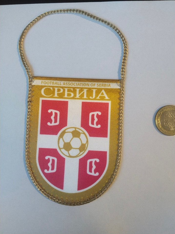 Sırbistan futbol federasyonu bayrak flama küçük - Görsel 2