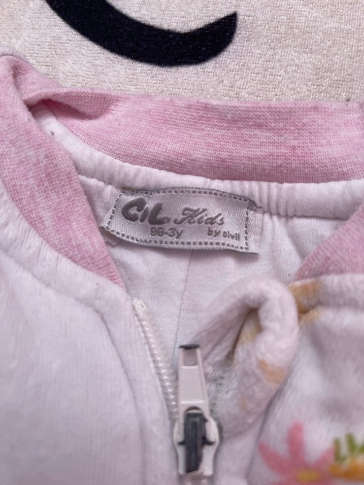 Beyaz Örgü Bebek Tulumu Yüksek Yaka - Görsel 4