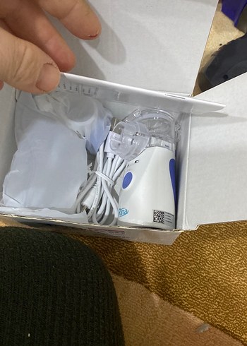 RinaMESH Taşınabilir Beyaz Nebulizatör - Görsel 2