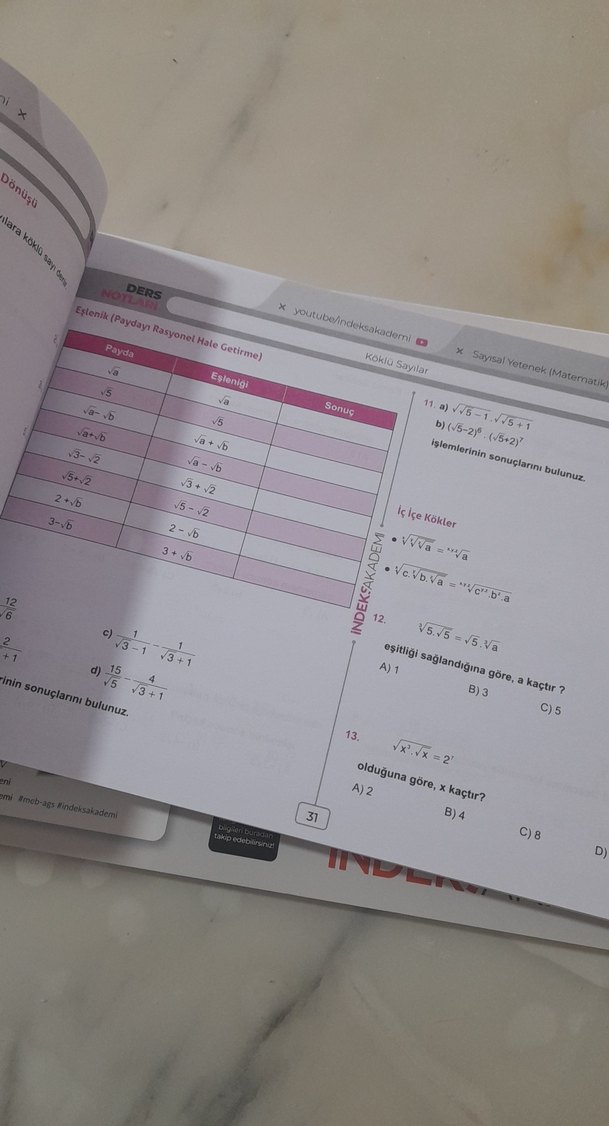 2025 MEB-AGS Sayısal Yetenek Ders Notları - Görsel 3