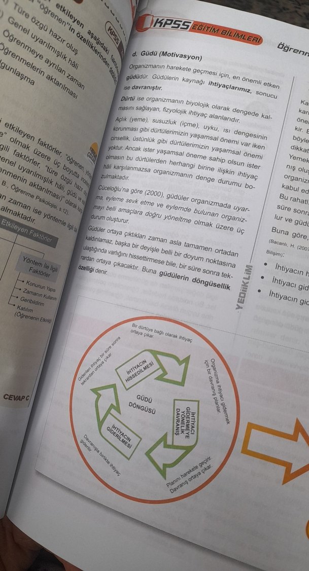 KPSS 2020 Öğrenme Psikolojisi  Eğitim Bilimleri - Görsel 2