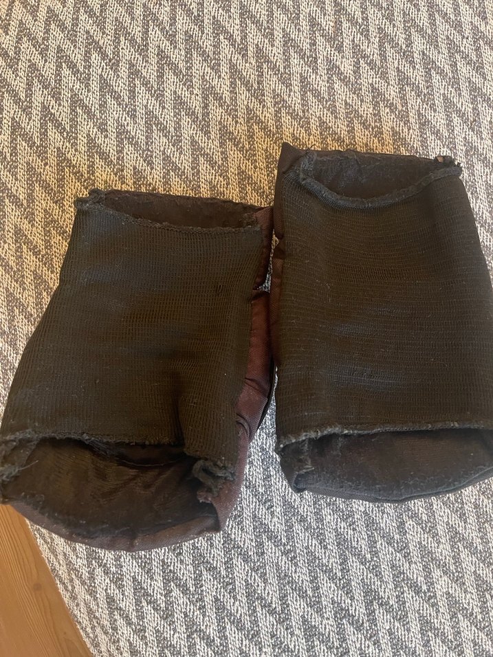 Tokalı Siyah Motosiklet Dizliği - Görsel 3