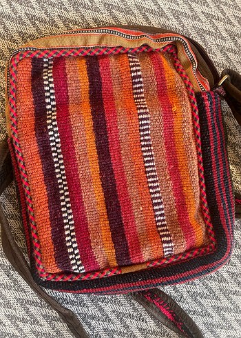 Bohem Çok Renkli Kadın Çapraz Çanta - Görsel 4