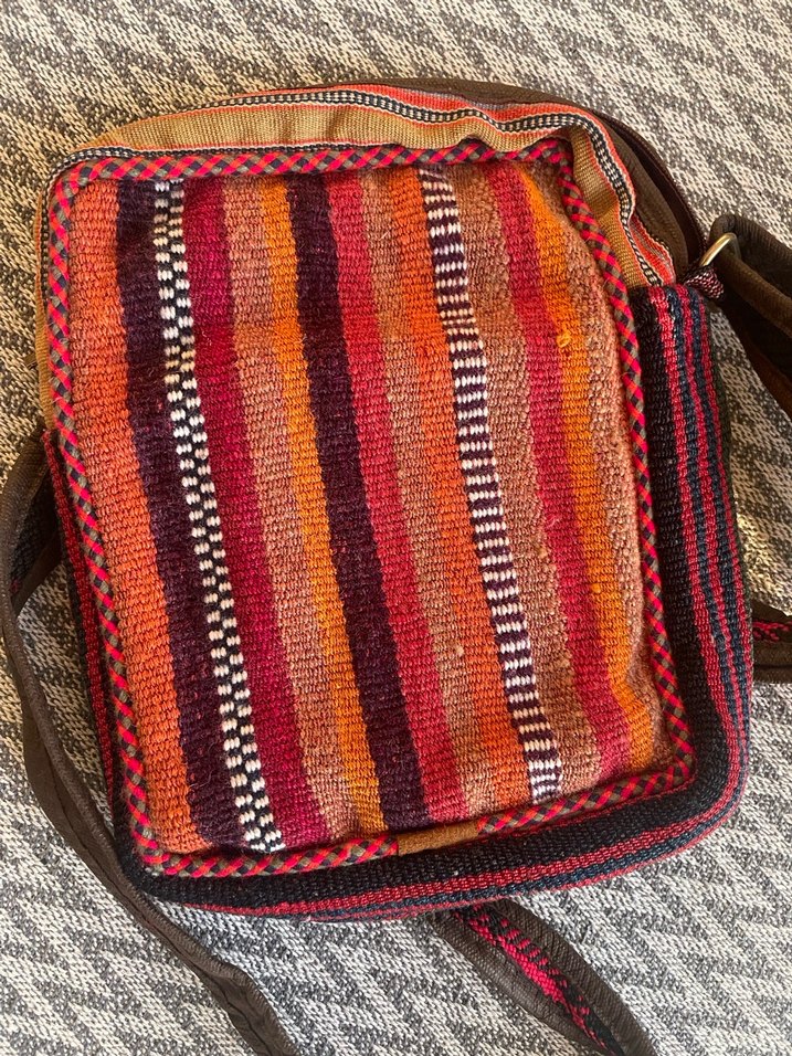 Bohem Çok Renkli Kadın Çapraz Çanta - Görsel 4