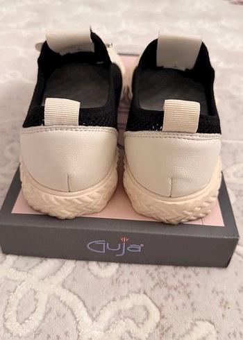 Guja bağcıklı transparan sneaker siyah kadın ayakkabısı - Görsel 6