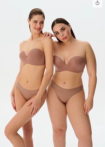 SUWEN 75B Kalıp Destekli Askısız Sütyen - Görsel 5