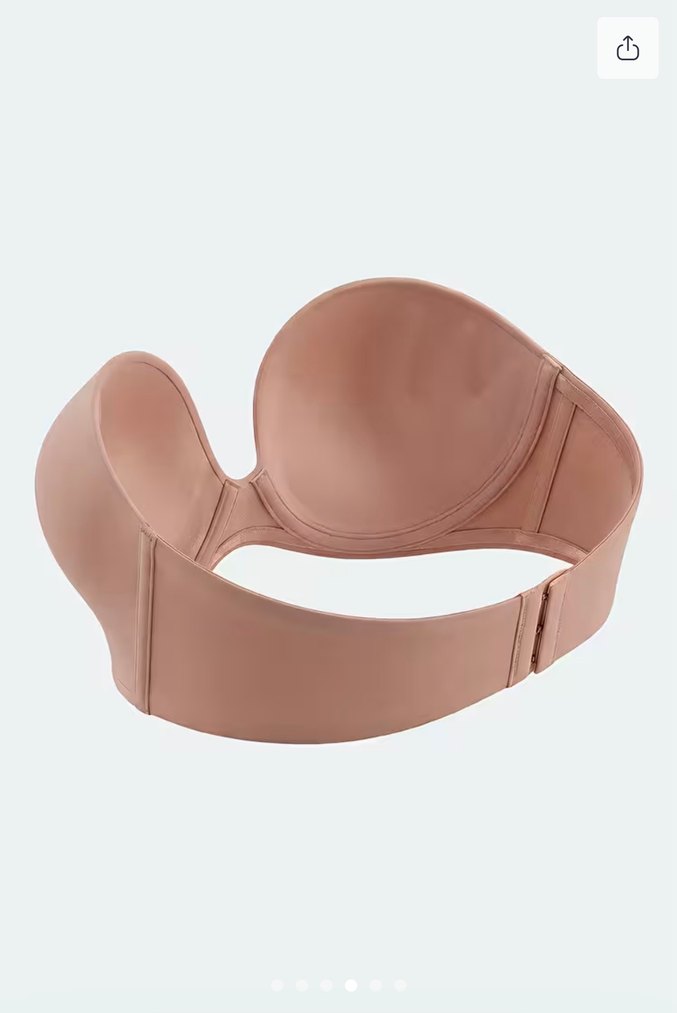 SUWEN 75B Kalıp Destekli Askısız Sütyen - Görsel 4