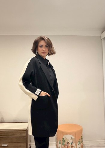 Luxury Kaşe Kaban düz kapama - Görsel 7