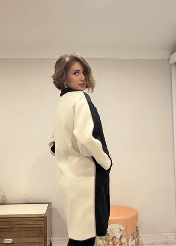 Luxury Kaşe Kaban düz kapama - Görsel 3