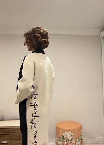 Luxury Kaşe Kaban düz kapama - Görsel 2