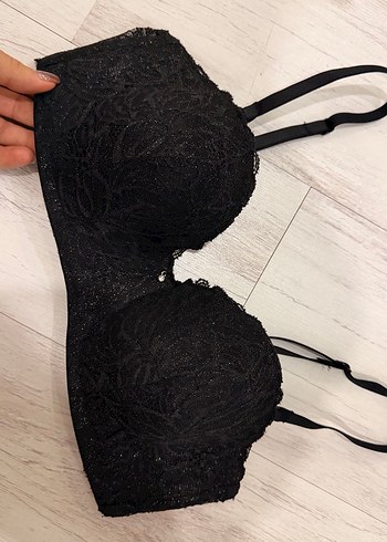 PENTİ 75C Kalıp Siyah Lotus Lace Sütyen - Görsel 4