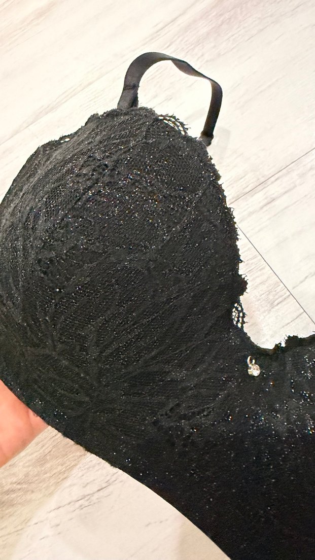 PENTİ 75C Kalıp Siyah Lotus Lace Sütyen - Görsel 5