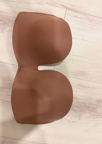 SUWEN 75B Kalıp Vizon Destekli Askısız Straplez Sütyen - Görsel 7