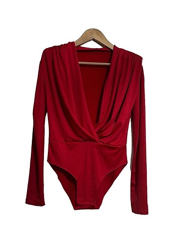Kırmızı Bodysuit