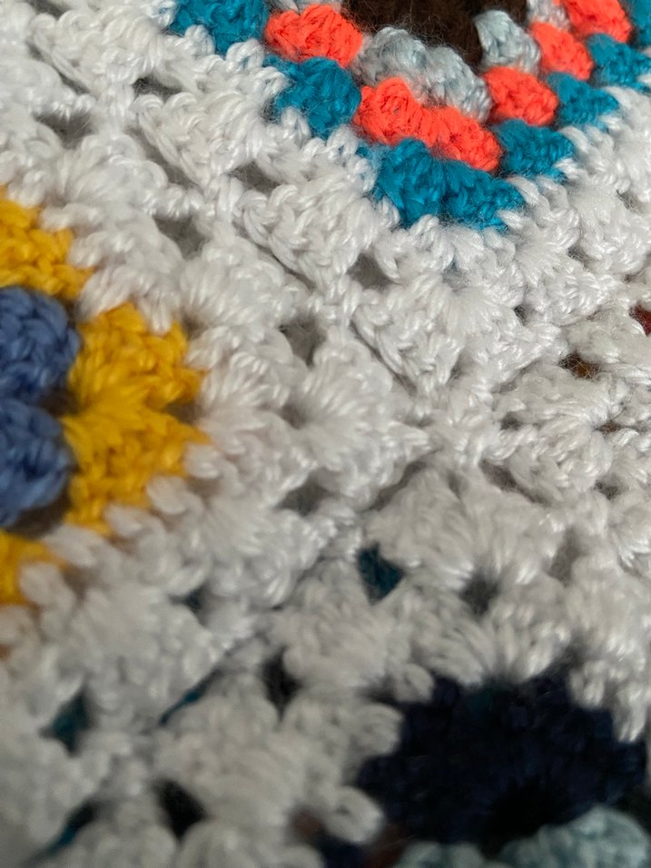 Bohem Çok Renkli Örgü Kadın  Büstiyer - Görsel 3