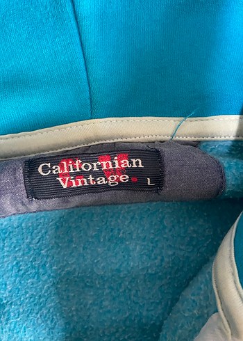 Erkek Kadın Mavi Kapüşonlu Fermuarlı Ceket - Görsel 3