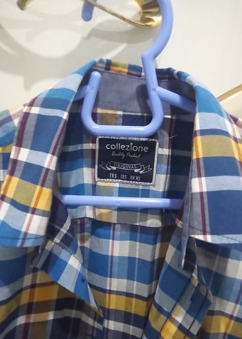 Çok Renkli Uzun Kollu Düğmeli Erkek Gömlek - Görsel 2