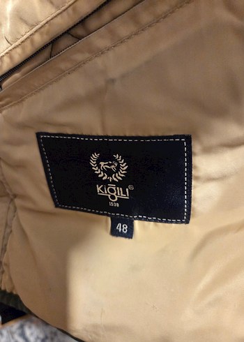 kapitone yeşil mont - Görsel 4