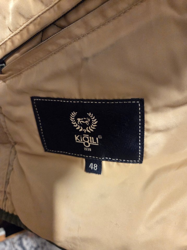 kapitone yeşil mont - Görsel 4