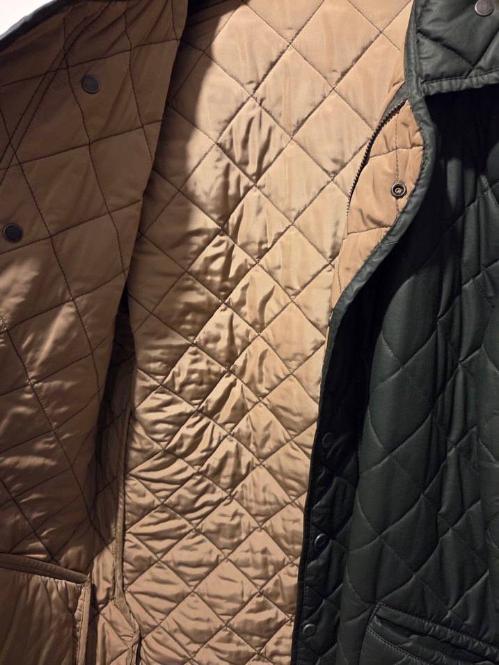 kapitone yeşil mont - Görsel 3