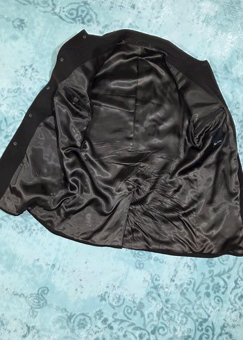 Piercarden Koyu Kahve Kısa Erkek  Palto - Görsel 2