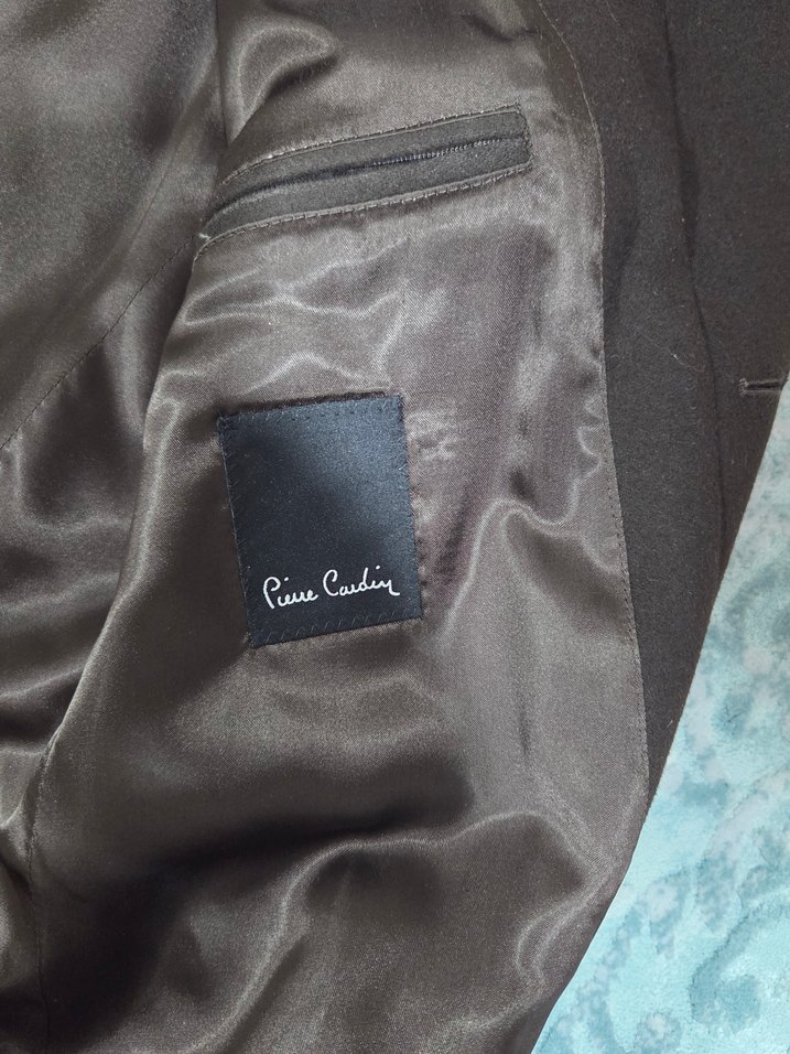 Piercarden Koyu Kahve Kısa Erkek  Palto - Görsel 4