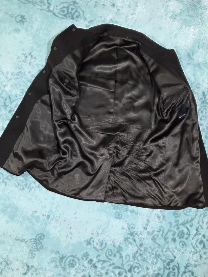 Piercarden Koyu Kahve Kısa Erkek  Palto - Görsel 2