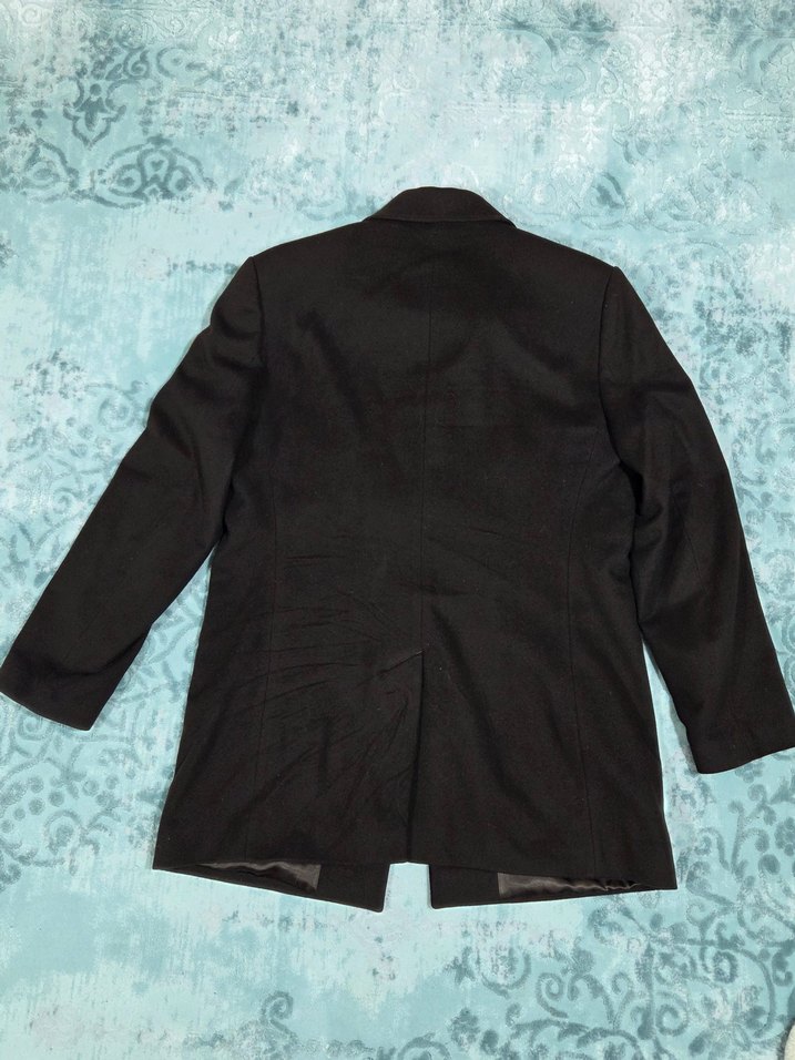 Piercarden Koyu Kahve Kısa Erkek  Palto - Görsel 3