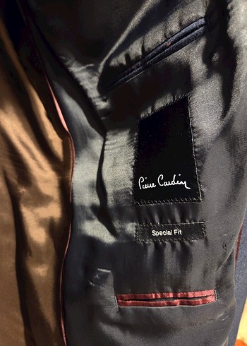 Lacivert Erkek  Ekoseli Ceket Normal Kesim - Görsel 4