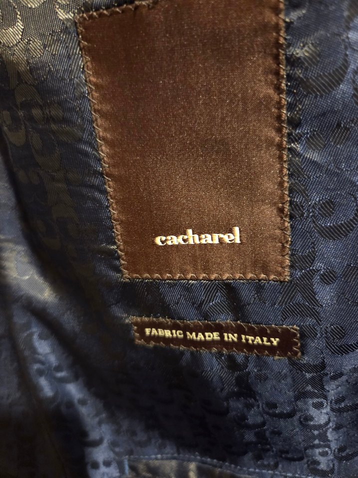 Erkek Koyu mavi Ekoseli takım elbise - Görsel 2