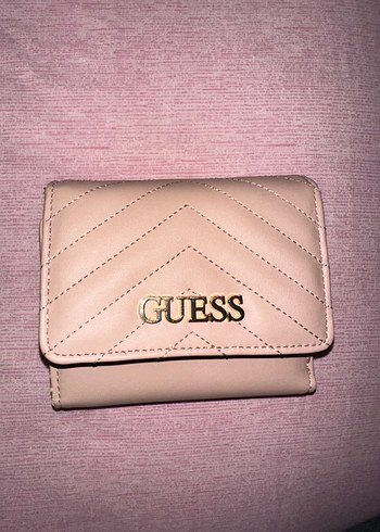 Guess Pudra Rengi Kadın Deri Cüzdan - Görsel 3