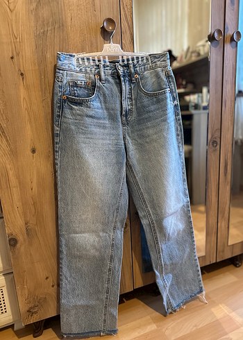 Stradivarius D96 Denim Kadın Pantolon - Görsel 2
