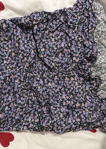 Mango Mor Drapeli Midi Mini Etek - Görsel 3