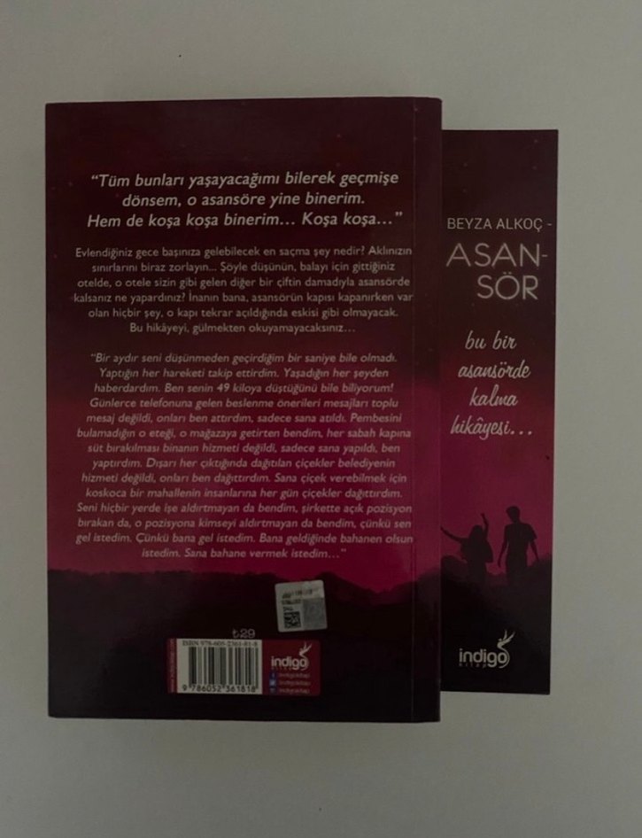 Asansör - Beyza Alkoç Roman - Görsel 2