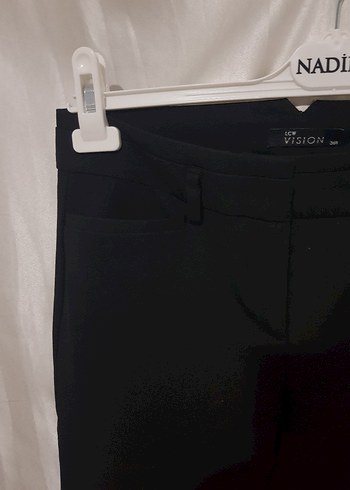 Siyah Kadın Kumaş Pantolon - Görsel 2