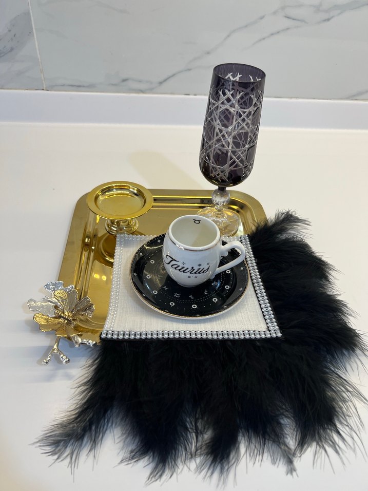 Tüylü Sunum Peçete - Görsel 2