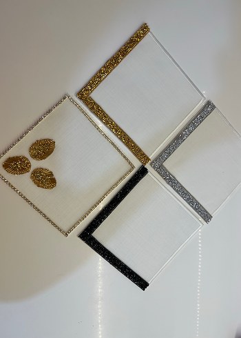 Taşlı sunum Peçetesi - Görsel 3