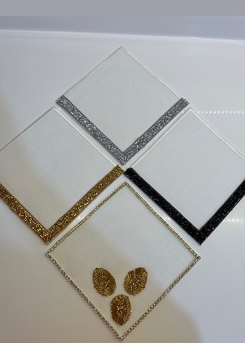 Taşlı sunum Peçetesi - Görsel 6