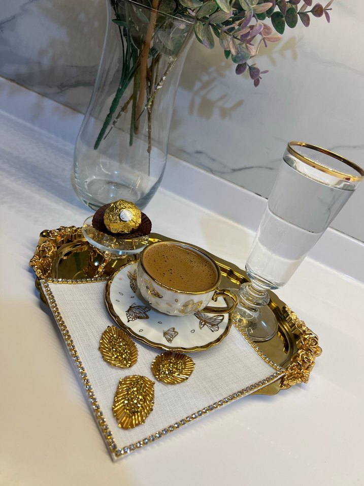 Taşlı Sunum Peçetesi - Görsel 2