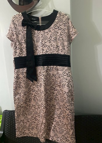 Saten Kumaşlı kısa elbise 48 Beden - Görsel 2