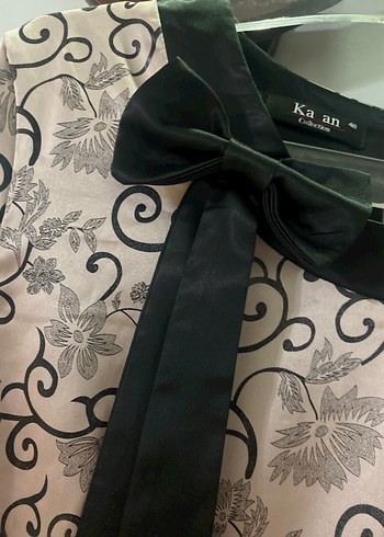 Saten Kumaşlı kısa elbise 48 Beden - Görsel 5