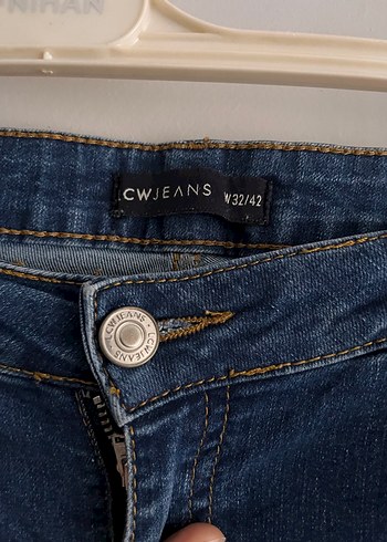 Lacivert Regular Fit Kadın Denim Pantolon - Görsel 2