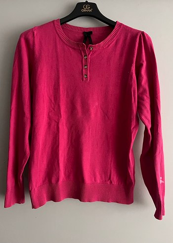 Bej Çizgili Triko Kadın 2 adet Kazak - Görsel 5