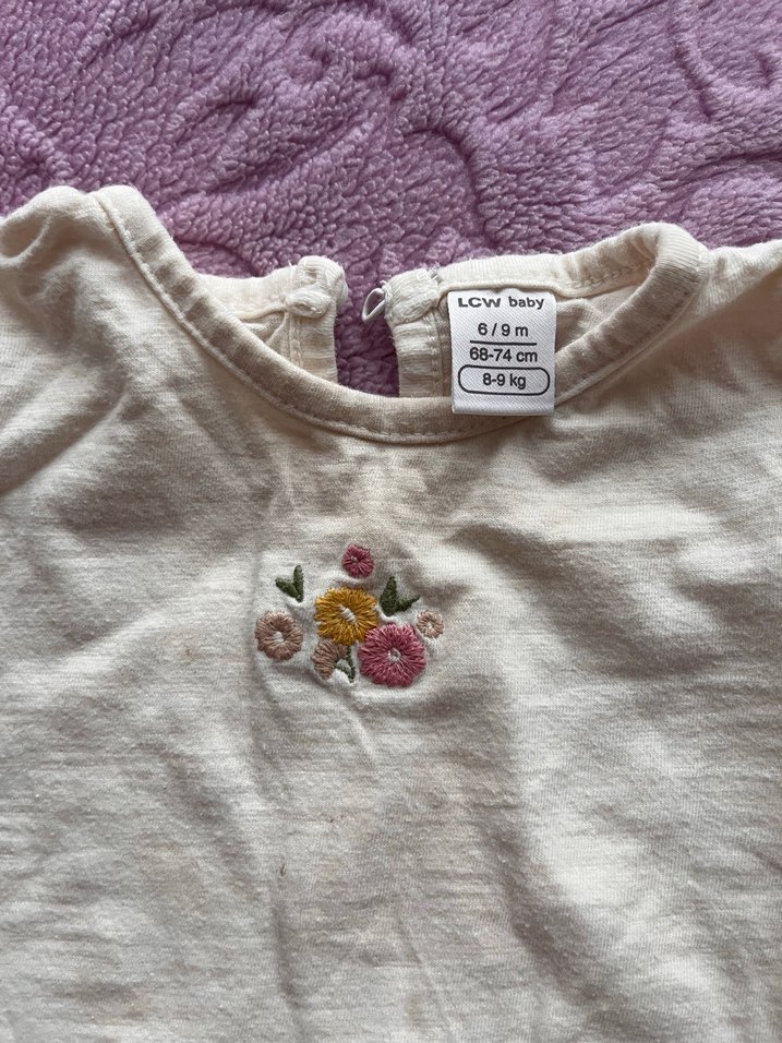 LCW Waikiki kız bebek müslin takım - Görsel 2