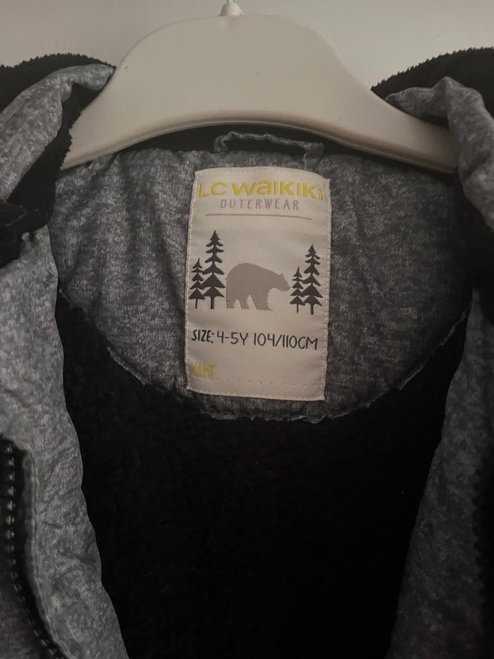 LCW Waikiki Erkek Çocuk Gri Mont - Görsel 2