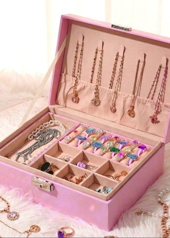 Pastel Pembe aksesuar Kutusu - Görsel 3